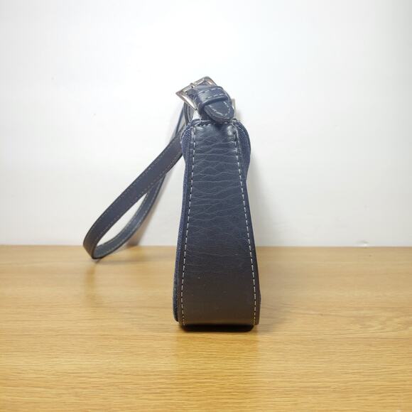 PLAYBOY Authentic Denim Handbag/Shoulder Bag Leather Trim - Picture 5 of 9